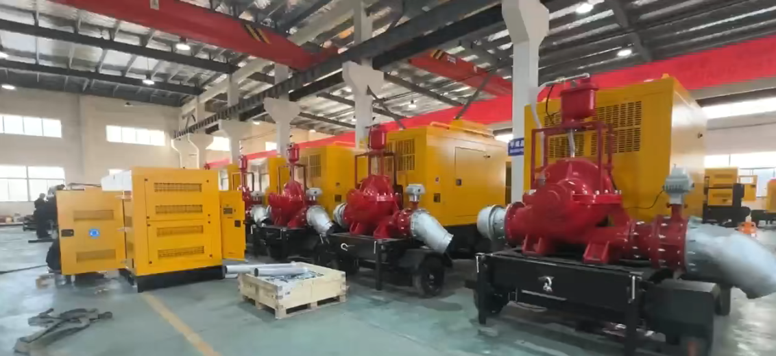 頂博大流量排水搶險(xiǎn)車(chē)