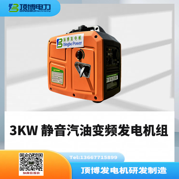 3KW手提式變頻汽油發(fā)電機(jī)
